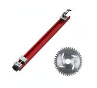 Ronyme Base de Machine de Découpe Module de Découpe Support de Scie Circulaire Guide Ajustable Fonctions Multiples Alliage d'Aluminium Adapté à la Menuiserie Bricolage à la Maison, Scie 360MM L 4IN