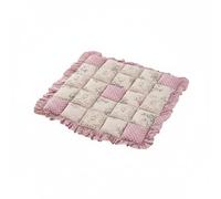 Ronyme Coussin de Siège en Dentelle Coussin Chaise Galette Assise Coussin Déco Coussin Rembourré Motifs Floraux et Uni Patchwork en Polyester Doux et Aéré, Rose
