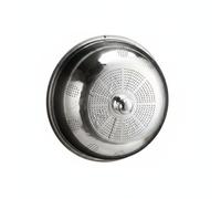 Ronyme Couvercle Alimentaire Inox Cloche Dôme Pare-mouches Treillis Perforé Permettant la Circulation de l'Air et une Couverture Sûre Adapté à Service de, 75 Cm