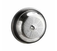 Ronyme Couvercle Alimentaire Inox Cloche Dôme Pare-mouches Treillis Perforé Permettant la Circulation de l'Air et une Couverture Sûre Adapté à Service de, 80 Cm