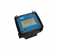 Ronyme Débitmètre Électronique pour Liquides Compteur Jauge de Débit Mètre Construction Rectangulaire Compacte avec Interface 20 Mm et Remise à Zéro Rapide, 1-15L/MIN