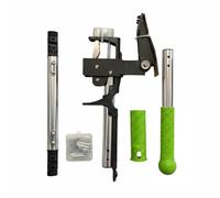 Ronyme Désherbeur en Aluminium Désherbeur Manuel Extracteur de Mauvaises Herbes Arrache Racines Outil de Jardinage à Tige Métallique Confort de Travail , 3-Section