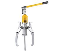 Ronyme Extracteur Hydraulique de Roulements Arrache Moyeu Arrache Poulie Extracteur de Flasque Ensemble Complet avec Corps Levier Long et Accessoires, 10T, Course De 50 Mm, Emballage En Plastique