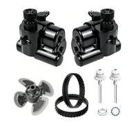 Ronyme Kit Réparation Complet pour Nettoyeur Piscine MX8 Pro avec Courroies Robustes et Roulements Blancs pour Rétablir la Rotation Fiable Adapté aux Piscines avec Filtration à et Cartouche