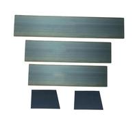 Ronyme Lot de 5 plaques en Acier pour étaler Le Mastic de carrosserie, 5 Tailles différentes. Outil Professionnel réutilisable pour l'application de