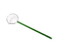 Ronyme Louche en Verre de 9,92 Pouces pour Service de Cuisine, Vert