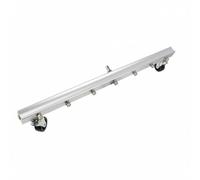 Ronyme Nettoyeur de Châssis pour Nettoyeur Haute Pression Buse Sol Pulvérisateur Barre de Jet Accessoire Résistant Construction, Nettoyant De Sol À Sept Buses De 66 CM