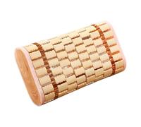 Ronyme Oreiller Appui-tête en Bambou, Oreiller Cervical, Repose-Nuque, Sauna, Portable, pour Adultes, Spa à Domicile, Respirant, Fait à la Main, Confortable, Perlé