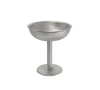 Ronyme Récipient à ssert sur Tige en Métal Brossé Résistant pour Glace Pouding Sorb Sala Fruits Adapté pour Présentations Culinaires Rassemblements Décontractés, L