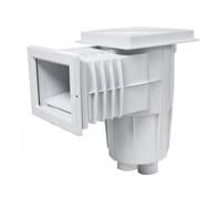 Ronyme Skimmer de Surface de Piscine Aspirateur Écope Ramasse-Feuilles Épurateur en Solide pour Capteur de Débris Flottants et Écume Sortie Inférieure Adapté, AQ-0030V pour Piscine À Membrane
