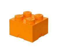 Room Copenhagen Brique de rangement 40031760 empilable 4 plots Orange vif