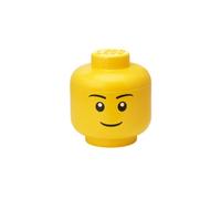 Room Copenhagen 4031 Boîte de rangement empilable, Plastique, Jaune, 16 cm