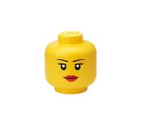 Room Copenhagen 40311725 Boîte de rangement empilable, Plastique, Jaune, 2 L - Taille: S