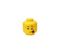 Room Copenhagen 40331726 Rangement LEGO mini en forme de tête, Silly