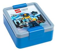 Boîte à goûter LUNCH BOX CITY, bleu