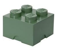 LEGO Brique de rangement Room Copenhagen 4003 – 4 plots, plastique vert, 25 x 25,3 x 18,1 cm