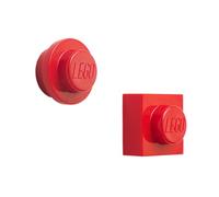 Room Copenhagen Ensemble d'aimants LEGO – Rouge