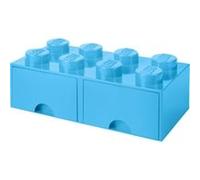 Room Copenhagen LEGO Brick Drawer 8 Light blue, Boîte de rangement