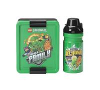 Room Copenhagen Lego Ninjago LUNCH Set - Bouteille 390 ml et boîte à goûter design emblématique, amusant et fonctionnel