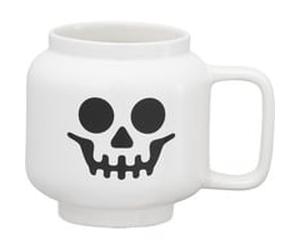 Room Copenhagen LEGO Petite tasse en céramique Squelette blanc, Coupe