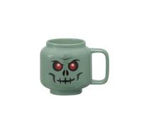 Room Copenhagen Lego Tasse en céramique Motif squelette vert Petit format 225 ml
