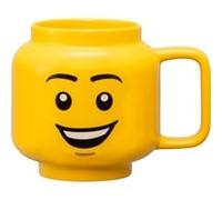 Room Copenhagen Tasse en céramique Happy Boy 530 ml – grande, lave‑vaisselle, jaune
