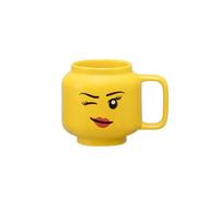 Tasse à café WINKING GIRL, 255 ml, dans carton, jaune