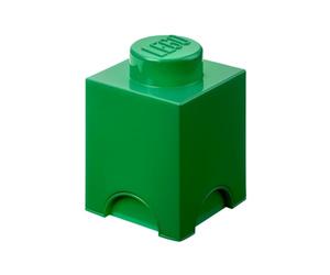 Room Copenhagen RC40011734 Lego Boîte de Rangement Brique Plastique Vert 45 x 35 x 25 cm