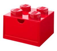 LEGO Brique de rangement Petite – 1 tiroir, 4 picots – Rouge