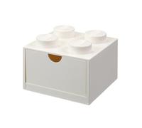 Room Copenhagen- Tiroir de Bureau Lego 4, Blanc, 40201735, Petit