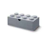 Room Copenhagen – Brique de rangement LEGO 1 tiroir 8 tenons – Gris