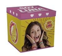 Room Studio Soy Luna - Pouf Cube De Rangement