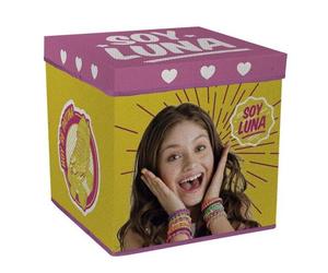 Room Studio Soy Luna - Pouf Cube De Rangement