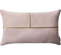 ROOM99 Housse décorative de Coussin Be Glam Simple 30 x 50 cm Taie d'oreiller pour Coussins Canapé avec Fermeture éclair Invisible Rose Poudré, 1 pièce