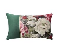 Room99 Housse décorative de Coussin Blossom 30 x 50 cm Taie d'oreiller pour Coussins Canapé avec Fermeture éclair Invisible Vert foncé, 1 pièce