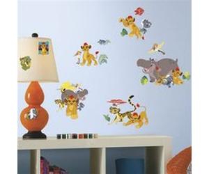 ROOMMATES 30 Stickers Kion La Garde du Roi Lion Disney G