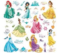 RoomMates Décor géant Disney Princesses Royales avec paillettes