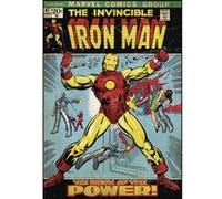 ROOMMATES Poster Stickers Iron Man The Birth of The Power Iron Man Marvel Multicolors G