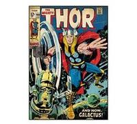 ROOMMATES Poster Stickers Thor And Now Galactus Marvel Multicolors G