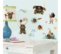 ROOMMATES 25 Stickers géants Vaiana Disney