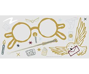 RoomMates RMK4955GM Sticker mural géant Motif lunettes Harry Potter