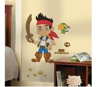 ROOMMATES Sticker géant DISNEY JAKE ET LES PIRATES repositionnable 81x53cm 81x53cm