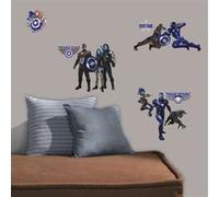ROOMMATES Stickers Avengers Civil War Captain america Marvel Multicolors G