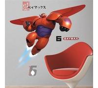 ROOMMATES Stickers géant Baymax Les Nouveaux Heros Disney Rouge G