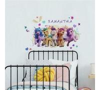 ROOMMATES Stickers géants My Little Pony avec lettres de l’alphabet Multicolors G