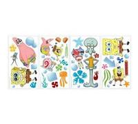 RoomMates stickers muraux Bob l'éponge Pantalon carré vinyle 45 pièces Multicolore G