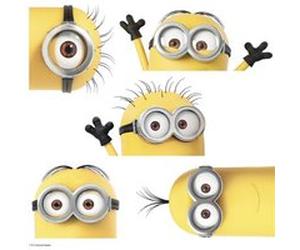 RoomMates stickers muraux Despicable Me 3 vinyles 5 pièces Multicolors G