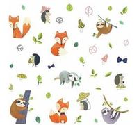 RoomMates Stickers Repositionnables les Animaux de Foret
