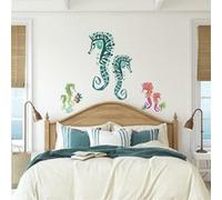ROOMMATES Stickers Muraux géants Hippocampe Jane Dixon Multicolors G