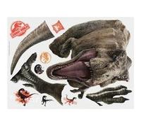 RoomMates stickers muraux Jurassic World Fallen Kingdom vinyle 11 pièces Marron G